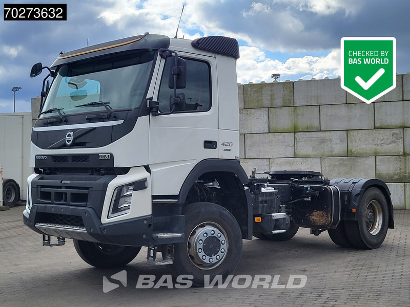 Volvo FMX 420 4X4 4x4 Allrad Big-Axle Drumbrakes Hydraulik - Tracteur routier: photos 1 Volvo FMX 420 4X4 4x4 Allrad Big-Axle Drumbrakes Hydraulik - Tracteur routier: photos 1