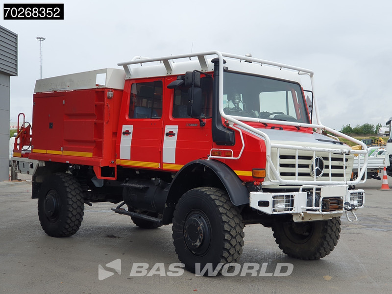 Unimog U5000 4X4 Camiva FIRE TRUCK SUPERSTRUCTURE NOT WORKING Automatic - Camion de pompier: photos 3 Unimog U5000 4X4 Camiva FIRE TRUCK SUPERSTRUCTURE NOT WORKING Automatic - Camion de pompier: photos 3