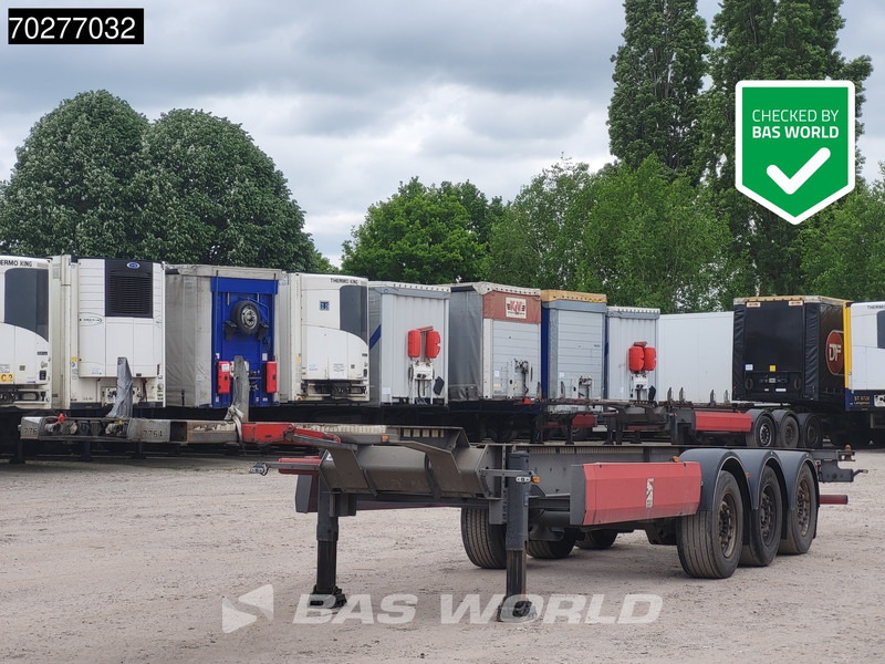 Van Hool 3 axles - Semi-remorque porte-conteneur/ Caisse mobile: photos 1 Van Hool 3 axles - Semi-remorque porte-conteneur/ Caisse mobile: photos 1