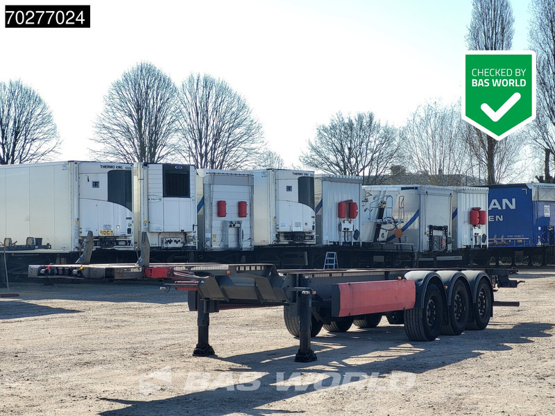 Van Hool 3 axles - Semi-remorque porte-conteneur/ Caisse mobile: photos 1 Van Hool 3 axles - Semi-remorque porte-conteneur/ Caisse mobile: photos 1