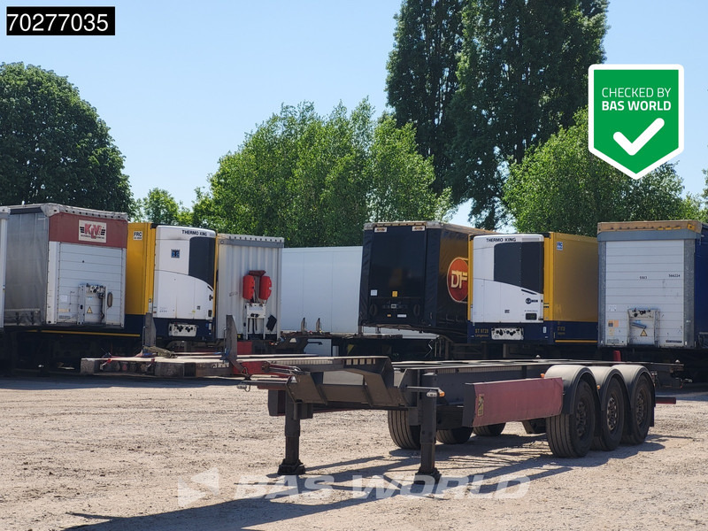 Van Hool 3 axles - Semi-remorque porte-conteneur/ Caisse mobile: photos 1 Van Hool 3 axles - Semi-remorque porte-conteneur/ Caisse mobile: photos 1
