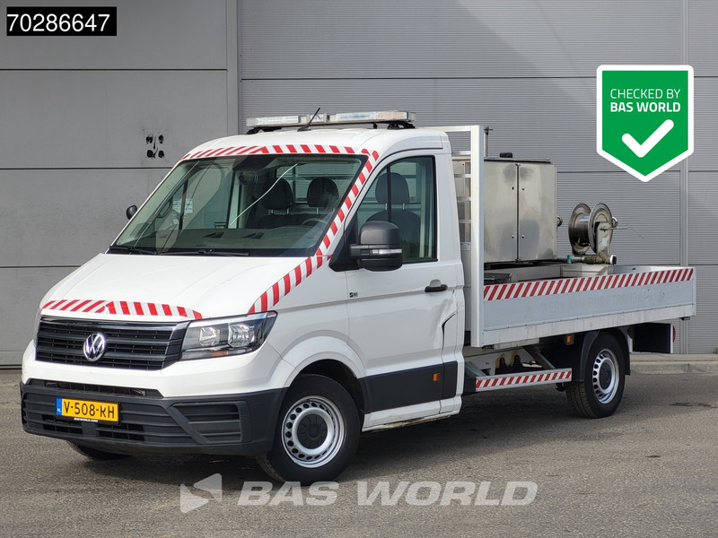 Volkswagen Crafter 177pk Automaat Open Laadbak Reinigingswagen Trekhaak Airco Cruise Euro6 Pritsche Pickup Open Box Hogedrukspuit Waterpomp A/C Tow - Fourgon plateau: photos 1 Volkswagen Crafter 177pk Automaat Open Laadbak Reinigingswagen Trekhaak Airco Cruise Euro6 Pritsche Pickup Open Box Hogedrukspuit Waterpomp A/C Tow - Fourgon plateau: photos 1