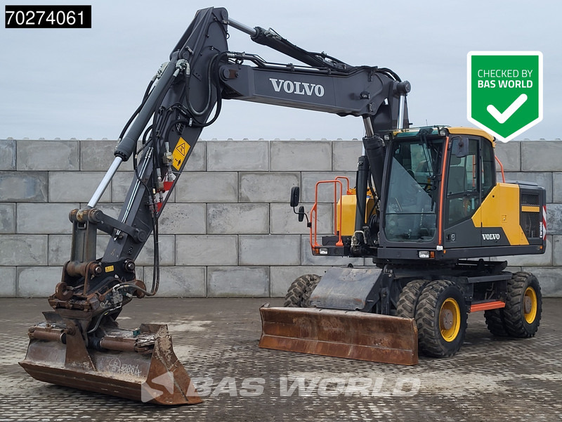 Volvo EW180 E GERMAN MACHINE - Pelle sur pneus: photos 1 Volvo EW180 E GERMAN MACHINE - Pelle sur pneus: photos 1