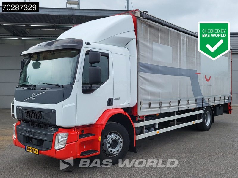 Volvo FE 280 4X2 NL-Truck curtainsides 2000kg Ladebordwand Automatic Euro 6 - Camion à rideaux coulissants: photos 1 Volvo FE 280 4X2 NL-Truck curtainsides 2000kg Ladebordwand Automatic Euro 6 - Camion à rideaux coulissants: photos 1