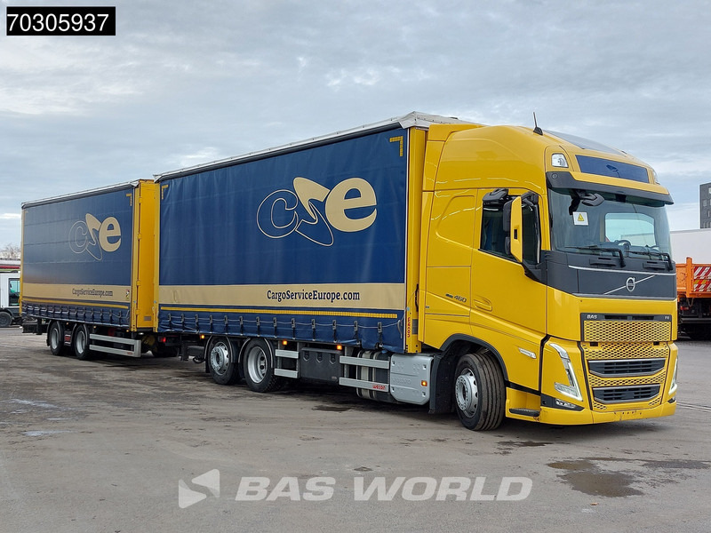 Volvo FH 460 6X2 Curtainsider Combi LNG Engine Sliding roof I-Park cool VEB+ - Camion à rideaux coulissants: photos 3 Volvo FH 460 6X2 Curtainsider Combi LNG Engine Sliding roof I-Park cool VEB+ - Camion à rideaux coulissants: photos 3