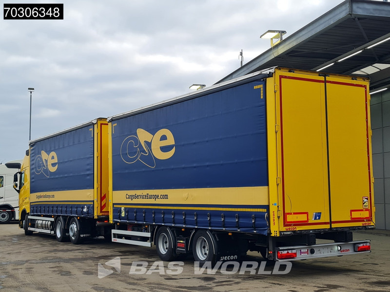 Volvo FH 460 6X2 LNG Engine Curtainside Combi Sliding roof I-Park Cool VEB+ - Camion à rideaux coulissants: photos 2 Volvo FH 460 6X2 LNG Engine Curtainside Combi Sliding roof I-Park Cool VEB+ - Camion à rideaux coulissants: photos 2