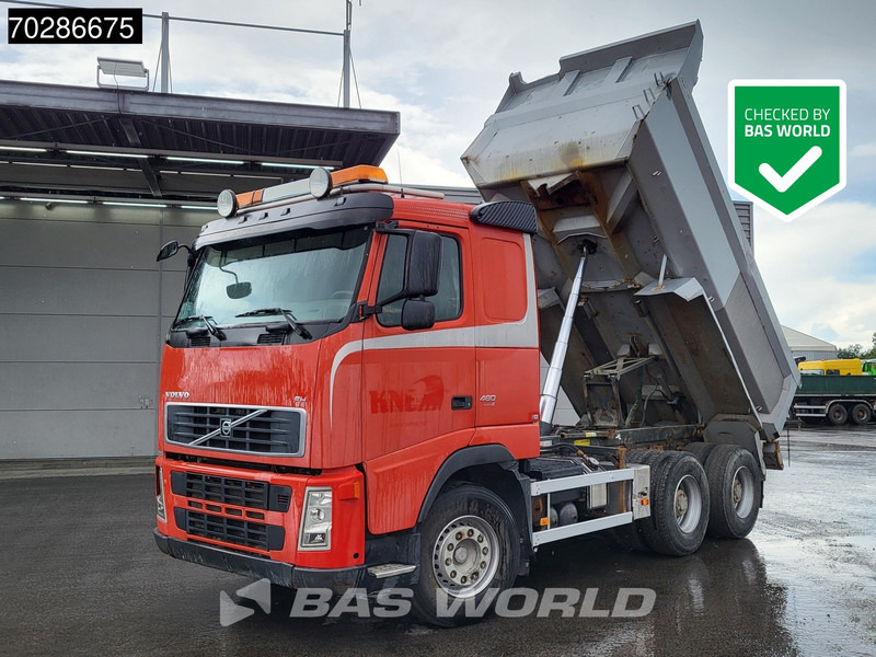 Volvo FH 480 FH 6X4 10m3 Maur Tipper Big-Axle Steel suspension Automatic Euro 4 - Camion benne: photos 1 Volvo FH 480 FH 6X4 10m3 Maur Tipper Big-Axle Steel suspension Automatic Euro 4 - Camion benne: photos 1