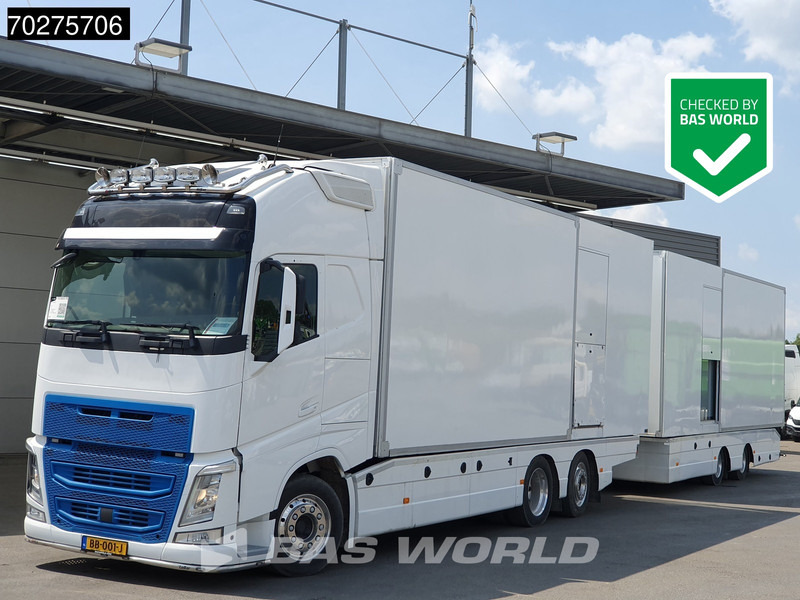 Volvo FH 500 6X2 NL-Truck LOW Milage! Etandable Mobile Clinic BDF Boxes VEB+ - Camion porte-conteneur/ Caisse mobile: photos 1 Volvo FH 500 6X2 NL-Truck LOW Milage! Etandable Mobile Clinic BDF Boxes VEB+ - Camion porte-conteneur/ Caisse mobile: photos 1