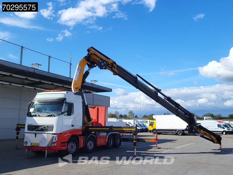 Volvo FH 500 8X4 NL-Truck EFFER 850/8S Kran Crane + 6S Fly-Jib Automatic EEV - Camion plateau, Camion grue: photos 5 Volvo FH 500 8X4 NL-Truck EFFER 850/8S Kran Crane + 6S Fly-Jib Automatic EEV - Camion plateau, Camion grue: photos 5