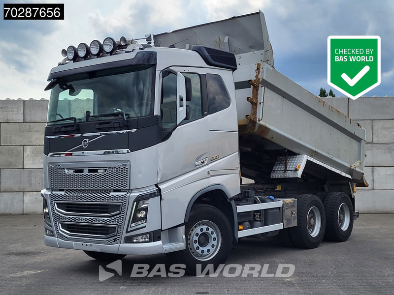 Volvo FH16 650 FH16 6X4 12m3 tipper Big-Axle Automatic Xenon Euro 6 - Camion benne: photos 1 Volvo FH16 650 FH16 6X4 12m3 tipper Big-Axle Automatic Xenon Euro 6 - Camion benne: photos 1