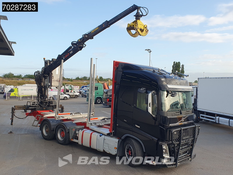 Volvo FH16 750 FH16 6X4 HIAB E96S 79 wood crane Retarder Dynamic-Steering Big-Axle Euro 6 - Camion grumier, Camion grue: photos 3 Volvo FH16 750 FH16 6X4 HIAB E96S 79 wood crane Retarder Dynamic-Steering Big-Axle Euro 6 - Camion grumier, Camion grue: photos 3