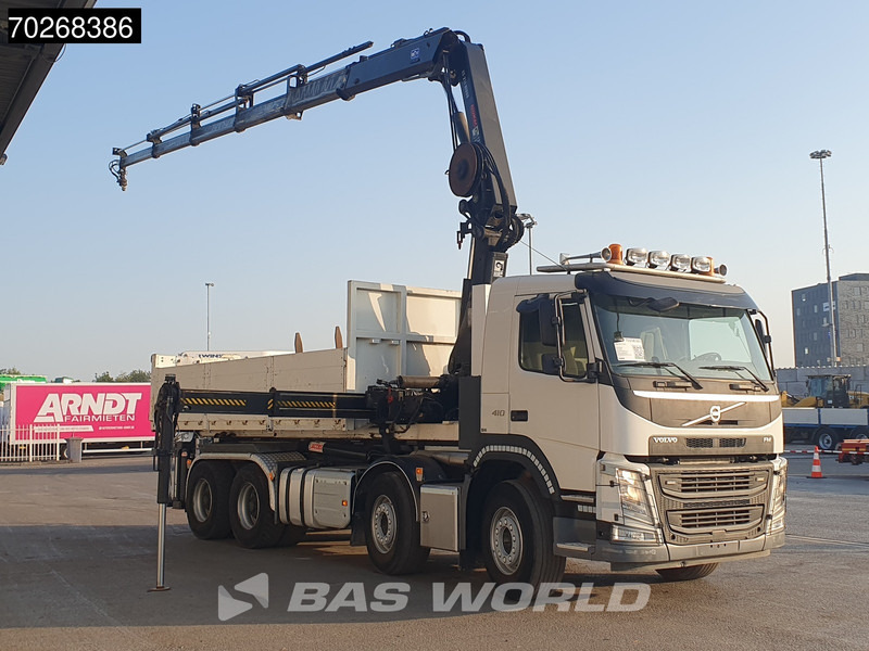 Volvo FM 410 8X4 211EP-5 HIDUO Kran Crane Steel suspension Big-Axle VEB Euro 6 - Camion ampliroll, Camion grue: photos 3 Volvo FM 410 8X4 211EP-5 HIDUO Kran Crane Steel suspension Big-Axle VEB Euro 6 - Camion ampliroll, Camion grue: photos 3