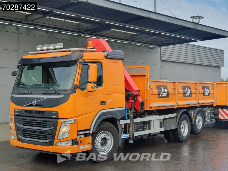 Volvo FM 420 6X2 HMF 2120 K 4 Crane Lift+lenkasche Euro 6 - Camion benne, Camion grue: photos 3 Volvo FM 420 6X2 HMF 2120 K 4 Crane Lift+lenkasche Euro 6 - Camion benne, Camion grue: photos 3