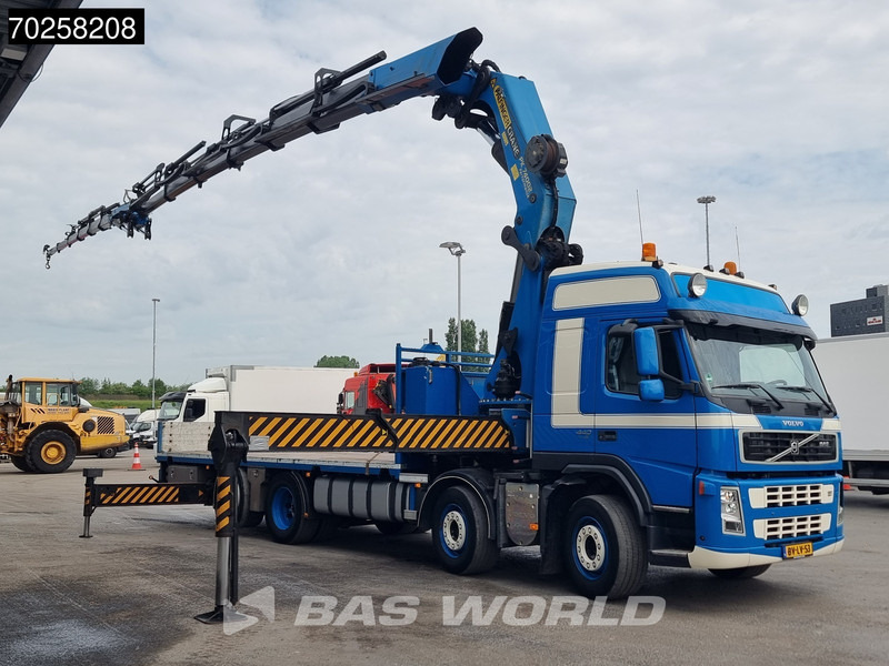 Volvo FM 440 8X2 Palfinger PK74002 + JIB + Winch Lift-Lenkachse Euro 5 - Camion plateau, Camion grue: photos 3 Volvo FM 440 8X2 Palfinger PK74002 + JIB + Winch Lift-Lenkachse Euro 5 - Camion plateau, Camion grue: photos 3