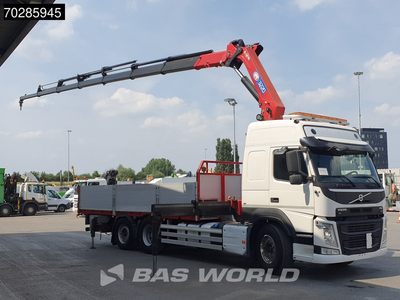 Volvo FM 500 6X2 HMF 3220-K7 Crane Kran Lift-Steering Axle Euro 6 - Camion plateau, Camion grue: photos 3 Volvo FM 500 6X2 HMF 3220-K7 Crane Kran Lift-Steering Axle Euro 6 - Camion plateau, Camion grue: photos 3