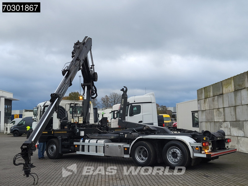 Volvo FMX 370 FMX 6X2 HIAB 244 E P-3 Hipro Kran + XR21S56 containersystem Lift+steering - Camion ampliroll, Camion grue: photos 5 Volvo FMX 370 FMX 6X2 HIAB 244 E P-3 Hipro Kran + XR21S56 containersystem Lift+steering - Camion ampliroll, Camion grue: photos 5