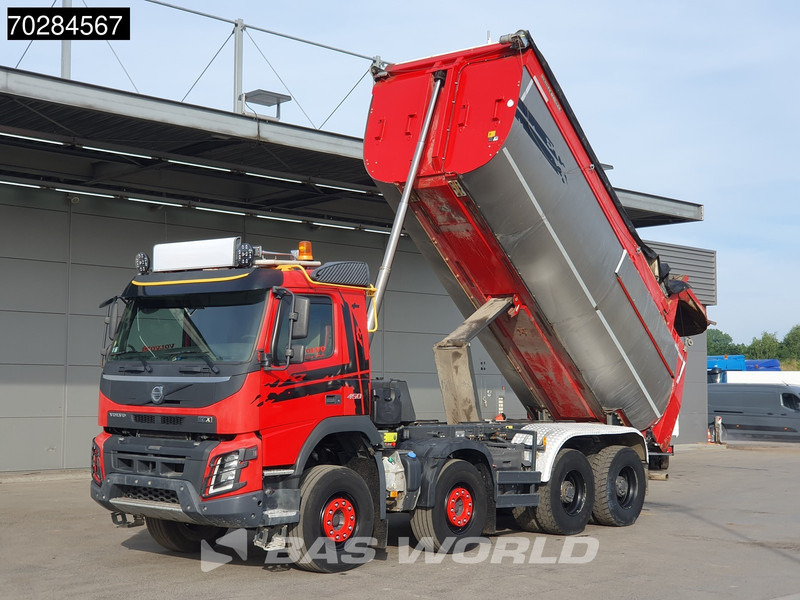 Volvo FMX 450 8X4 17m3 Meiller tipper Steelsuspension Automatic Retarder Big-Axle Euro 6 - Camion benne: photos 3 Volvo FMX 450 8X4 17m3 Meiller tipper Steelsuspension Automatic Retarder Big-Axle Euro 6 - Camion benne: photos 3