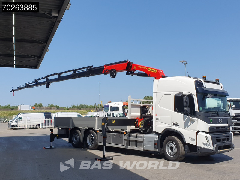 Volvo FMX 460 6X2 Palfinger PK33002 Crane 8 Extensions Lift+Lenkachse ADR VEB+ Euro 6 - Camion plateau, Camion grue: photos 3 Volvo FMX 460 6X2 Palfinger PK33002 Crane 8 Extensions Lift+Lenkachse ADR VEB+ Euro 6 - Camion plateau, Camion grue: photos 3