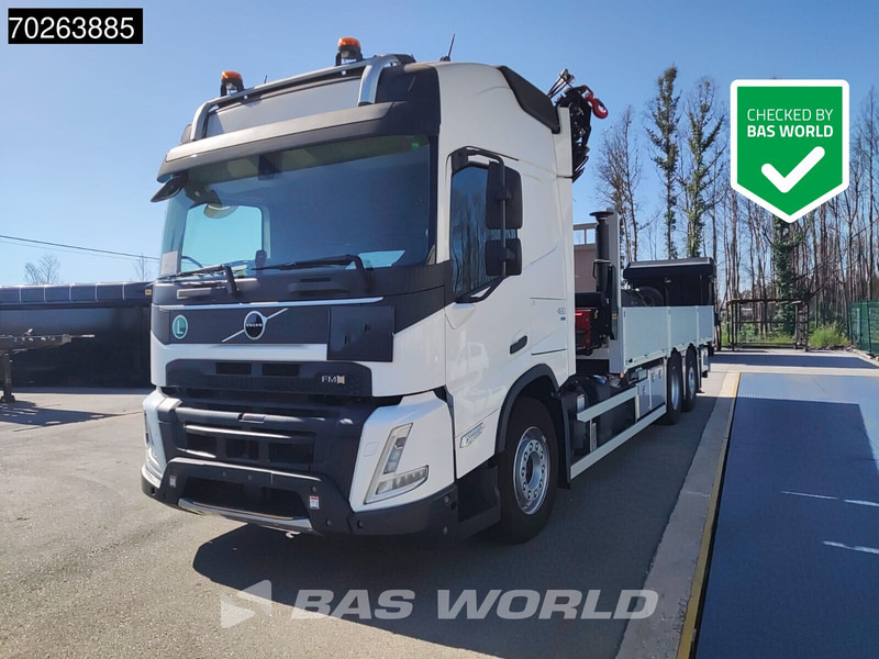 Volvo FMX 460 6X2 Palfinger PK33002 Crane 8 extenstions Lift+Lenkachse ADR VEB+ Euro 6 - Camion plateau, Camion grue: photos 2 Volvo FMX 460 6X2 Palfinger PK33002 Crane 8 extenstions Lift+Lenkachse ADR VEB+ Euro 6 - Camion plateau, Camion grue: photos 2