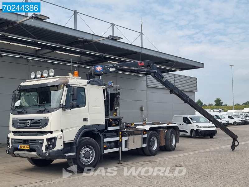 Volvo FMX 460 6X6 X-Track HMF1643-Z2 kran Crane Big-Axle Lenkachse Euro 5 - Camion ampliroll, Camion grue: photos 1 Volvo FMX 460 6X6 X-Track HMF1643-Z2 kran Crane Big-Axle Lenkachse Euro 5 - Camion ampliroll, Camion grue: photos 1