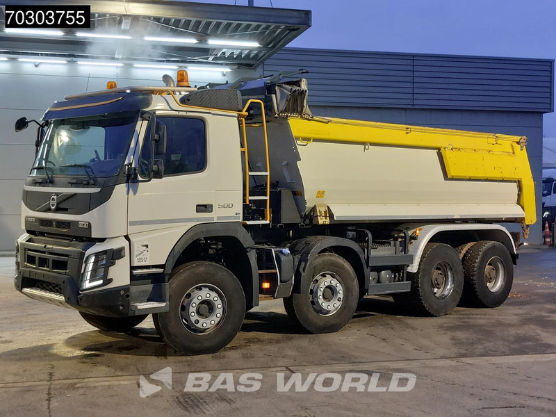 Volvo FMX 500 8X4 18m3 tipper Steelsuspension Big-Axle Automatic Euro 6 - Camion benne: photos 3 Volvo FMX 500 8X4 18m3 tipper Steelsuspension Big-Axle Automatic Euro 6 - Camion benne: photos 3