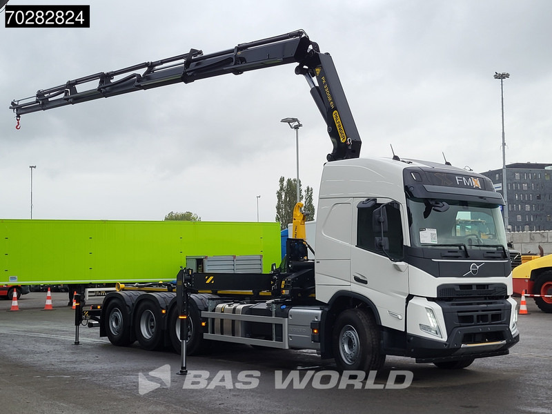 Volvo FMX 500 8X4 NEW! Palfinger PK33002 Crane + HT22TEC Hooklift Lift-Steering Axle - Camion ampliroll, Camion grue: photos 3 Volvo FMX 500 8X4 NEW! Palfinger PK33002 Crane + HT22TEC Hooklift Lift-Steering Axle - Camion ampliroll, Camion grue: photos 3