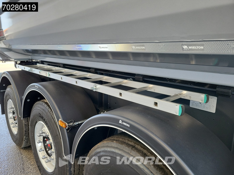 Semi-remorque benne neuf Wielton NW-3 NEW Liftachse 24m3: photos 16