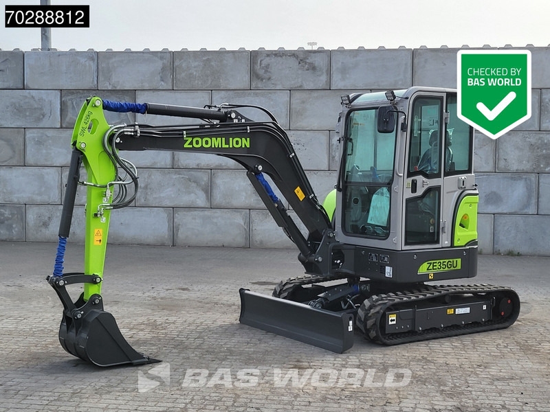 Zoomlion ZE35 GU A/C - CE CERTIFIED - Mini pelle: photos 1 Zoomlion ZE35 GU A/C - CE CERTIFIED - Mini pelle: photos 1