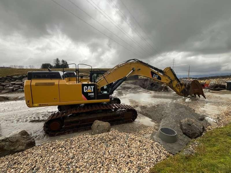 Caterpillar 349E LME - Pelle sur chenille: photos 3 Caterpillar 349E LME - Pelle sur chenille: photos 3