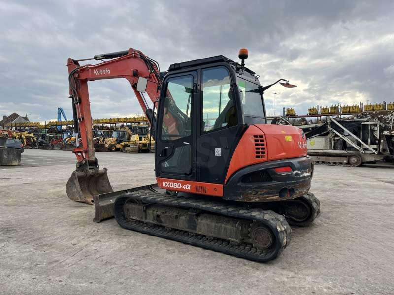Kubota KX080-4A - Pelle sur chenille: photos 5 Kubota KX080-4A - Pelle sur chenille: photos 5