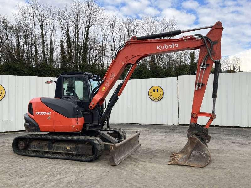 Kubota KX080-4A - Pelle sur chenille: photos 1 Kubota KX080-4A - Pelle sur chenille: photos 1