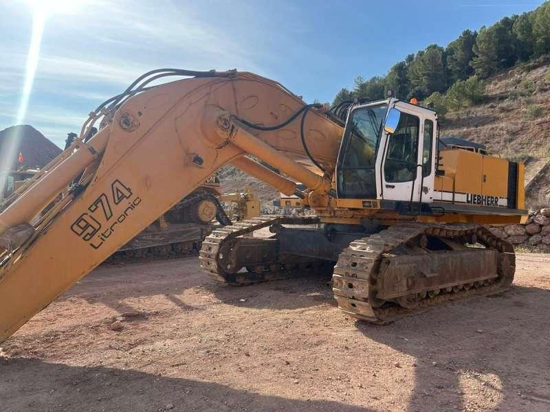 Liebherr R974B Litronic - Pelle sur chenille: photos 1 Liebherr R974B Litronic - Pelle sur chenille: photos 1