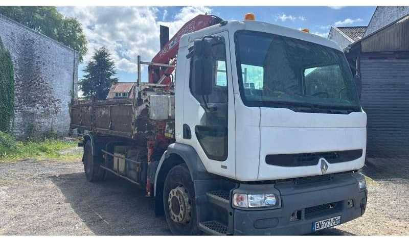 Renault A GRUE PREMIUM 300 - Camion benne: photos 1 Renault A GRUE PREMIUM 300 - Camion benne: photos 1