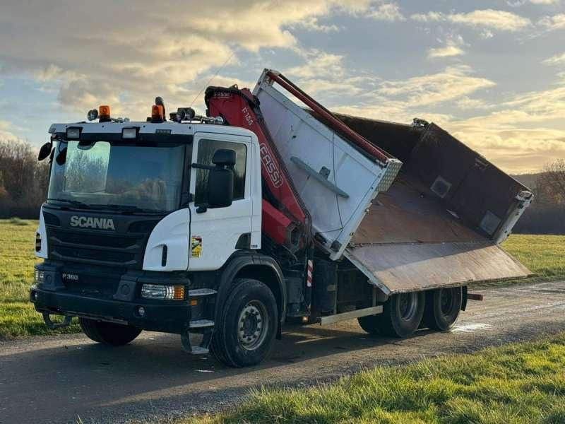 Scania A GRUE P360 - Camion benne: photos 1 Scania A GRUE P360 - Camion benne: photos 1