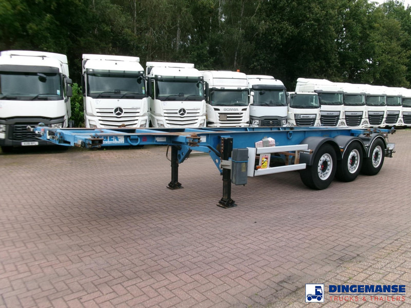 ASCA 3-axle container trailer 20-30 ft + ADR - Semi-remorque porte-conteneur/ Caisse mobile: photos 1 ASCA 3-axle container trailer 20-30 ft + ADR - Semi-remorque porte-conteneur/ Caisse mobile: photos 1