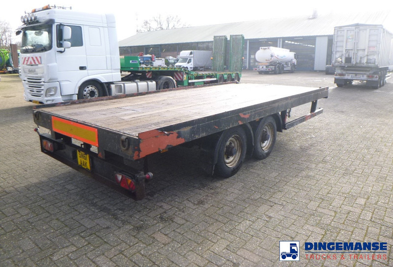 Adcliffe 2-axle drawbar platform trailer 7 t - Remorque plateau: photos 4 Adcliffe 2-axle drawbar platform trailer 7 t - Remorque plateau: photos 4