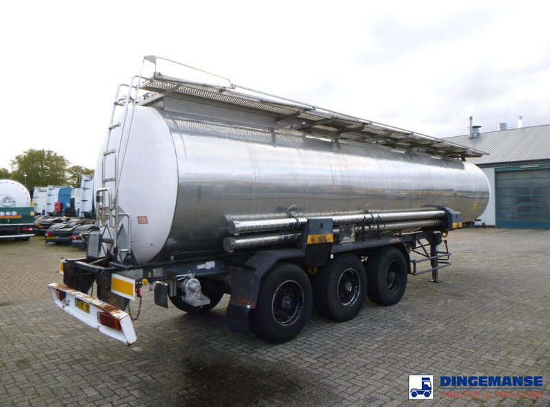 BSL Chemical tank inox L10BH 26.2 m3 / 1 comp (sodium hydroxide) - Semi-remorque citerne: photos 4 BSL Chemical tank inox L10BH 26.2 m3 / 1 comp (sodium hydroxide) - Semi-remorque citerne: photos 4