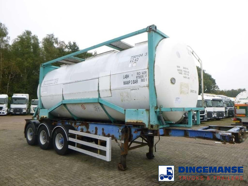 BSLT Chemical tank container inox L4BH / 20 ft / 30 m3 / IMO 1 - Cuve de stockage: photos 2 BSLT Chemical tank container inox L4BH / 20 ft / 30 m3 / IMO 1 - Cuve de stockage: photos 2