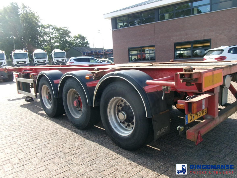 Burg 3-axle container chassis 20,30 ft + ADR - Semi-remorque porte-conteneur/ Caisse mobile: photos 3 Burg 3-axle container chassis 20,30 ft + ADR - Semi-remorque porte-conteneur/ Caisse mobile: photos 3