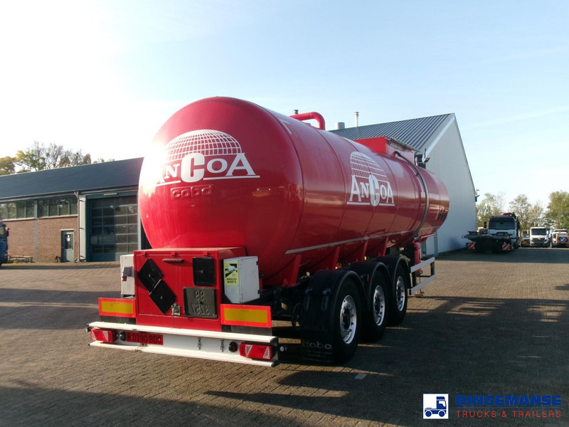 COBO Bitumen tank inox 34 m3 / 1 comp - Semi-remorque citerne: photos 4 COBO Bitumen tank inox 34 m3 / 1 comp - Semi-remorque citerne: photos 4