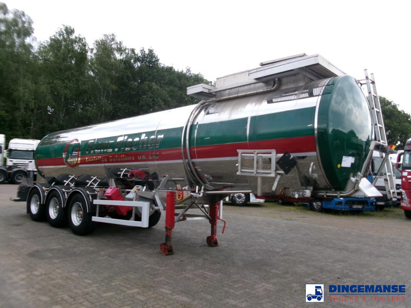 Clayton Chemical tank inox 18 m3 / 1 comp - Semi-remorque citerne: photos 2 Clayton Chemical tank inox 18 m3 / 1 comp - Semi-remorque citerne: photos 2