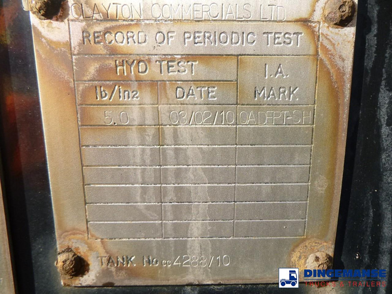 Crédit-bail Clayton Food tank inox 30 m3 / 1 comp Clayton Food tank inox 30 m3 / 1 comp: photos 14