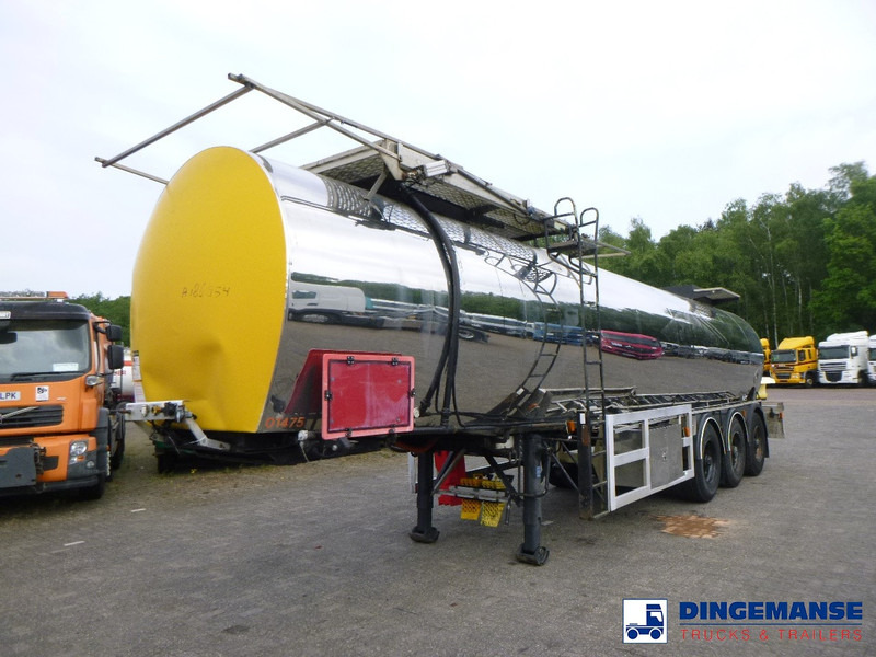 Crane Fruehauf Bitumen tank inox 28 m3 / 1 comp - Semi-remorque citerne: photos 1 Crane Fruehauf Bitumen tank inox 28 m3 / 1 comp - Semi-remorque citerne: photos 1