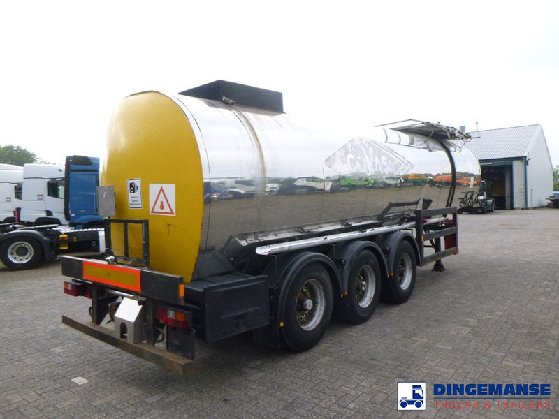 Crane Fruehauf Bitumen tank inox 28 m3 / 1 comp - Semi-remorque citerne: photos 4 Crane Fruehauf Bitumen tank inox 28 m3 / 1 comp - Semi-remorque citerne: photos 4