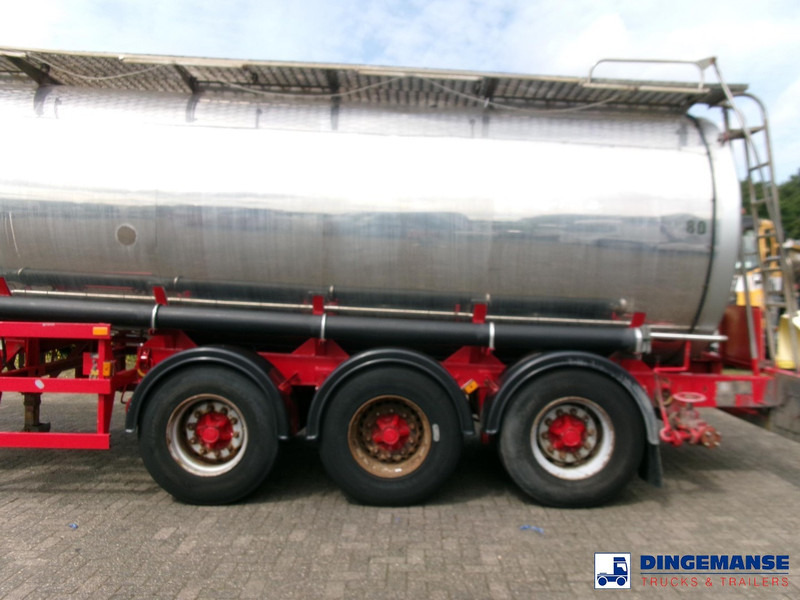 Crane Fruehauf Chemical ACID Rubber tank inox 30 m3 / 1 comp - Semi-remorque citerne: photos 5 Crane Fruehauf Chemical ACID Rubber tank inox 30 m3 / 1 comp - Semi-remorque citerne: photos 5