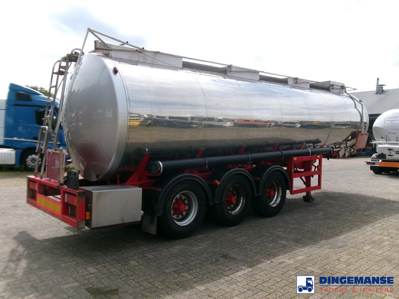 Crane Fruehauf Chemical ACID Rubber tank inox 30 m3 / 1 comp - Semi-remorque citerne: photos 3 Crane Fruehauf Chemical ACID Rubber tank inox 30 m3 / 1 comp - Semi-remorque citerne: photos 3