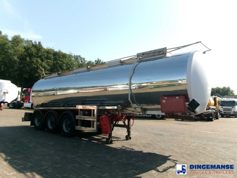 Crane Fruehauf Chemical ACID tank inox 30 m3 / 1 comp - Semi-remorque citerne: photos 2 Crane Fruehauf Chemical ACID tank inox 30 m3 / 1 comp - Semi-remorque citerne: photos 2