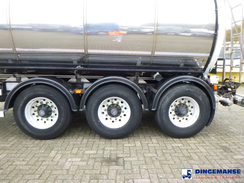 Crane Fruehauf Chemical tank inox 32.8 m3 / 1 comp - Semi-remorque citerne: photos 5 Crane Fruehauf Chemical tank inox 32.8 m3 / 1 comp - Semi-remorque citerne: photos 5