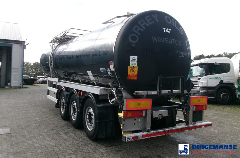 Crossland Bitumen tank inox 33 m3 / 1 comp + compressor + ADR L4BN - Semi-remorque citerne: photos 3 Crossland Bitumen tank inox 33 m3 / 1 comp + compressor + ADR L4BN - Semi-remorque citerne: photos 3