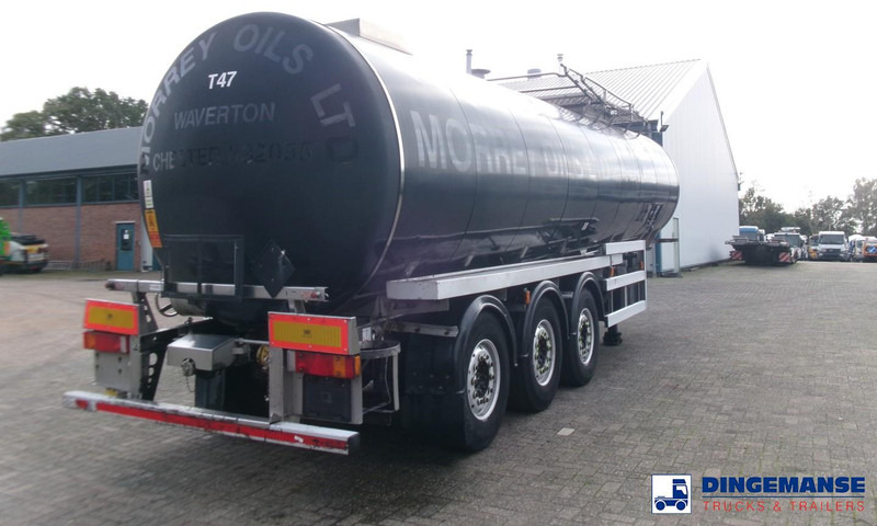 Crossland Bitumen tank inox 33 m3 / 1 comp + compressor + ADR L4BN - Semi-remorque citerne: photos 4 Crossland Bitumen tank inox 33 m3 / 1 comp + compressor + ADR L4BN - Semi-remorque citerne: photos 4